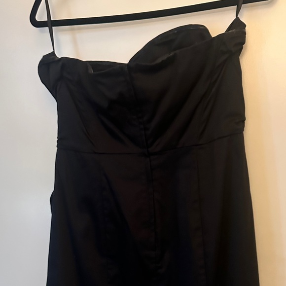 H&M Black Strapless Dress with pockets - Picture 7 of 10